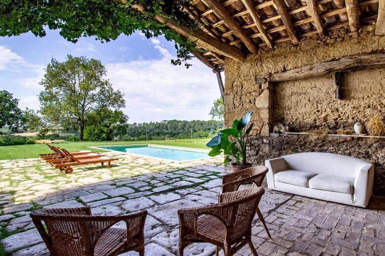 Masia Can Grau Habitaciones Con Desayuno Inlcuido Vilafreser Kültér fotó