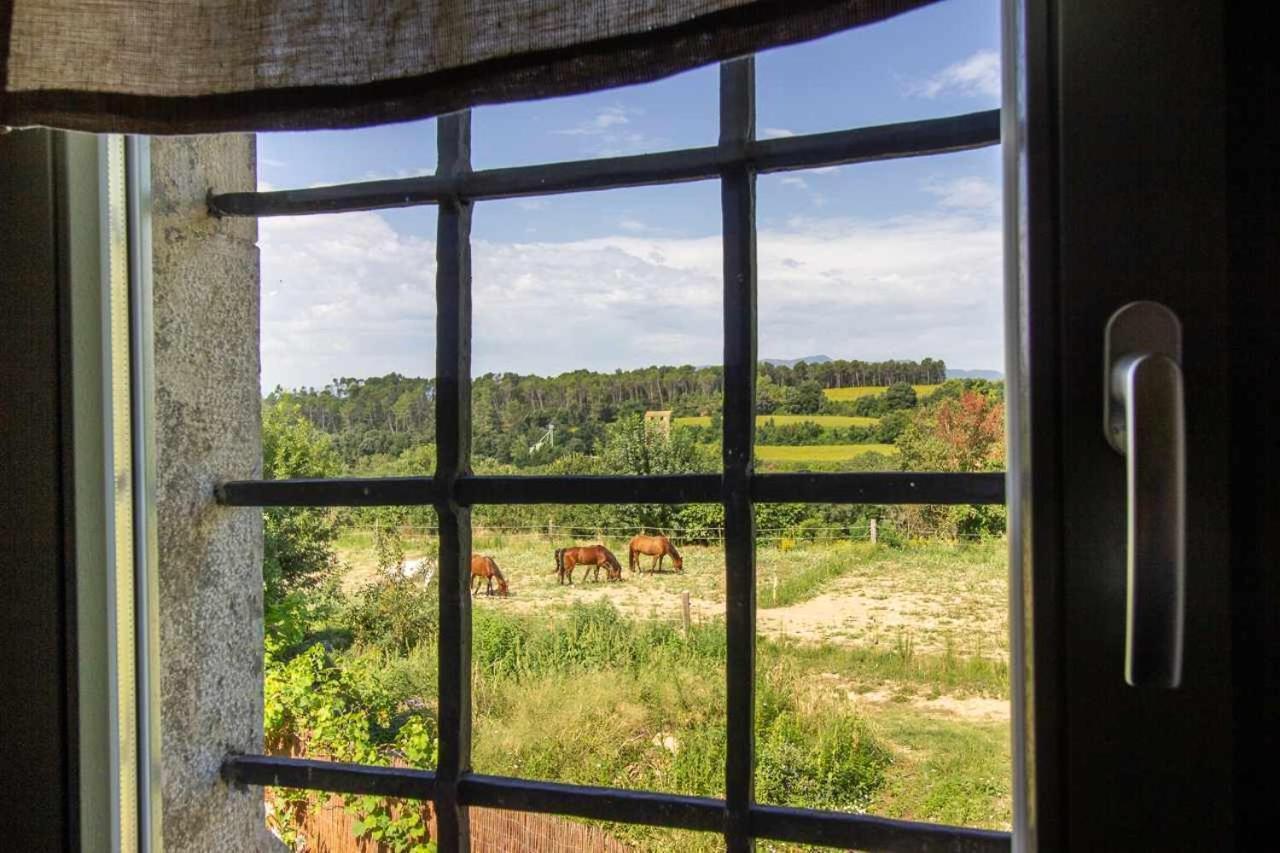 Masia Can Grau Habitaciones Con Desayuno Inlcuido Vilafreser Kültér fotó