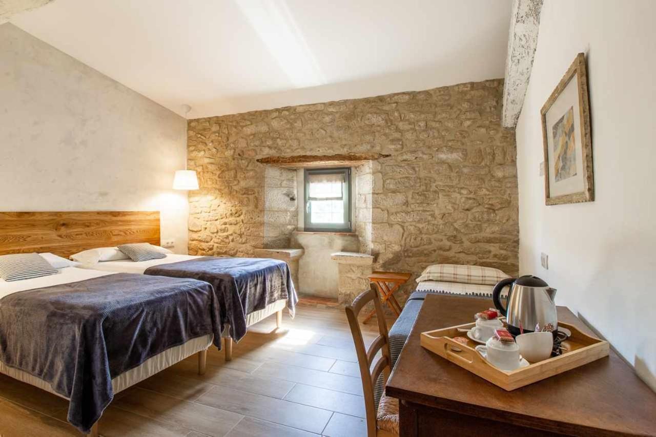 Masia Can Grau Habitaciones Con Desayuno Inlcuido Vilafreser Szoba fotó